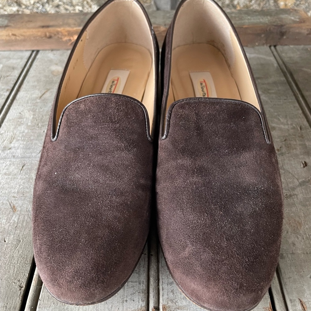 Talbots Women’s Dark Brown Suede Loafers